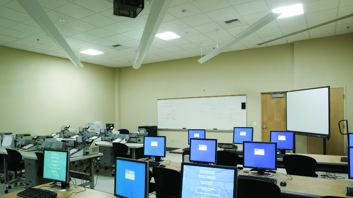 Community College of Southern Nevada Computer Room Brightened By Solatube Daylight Systems