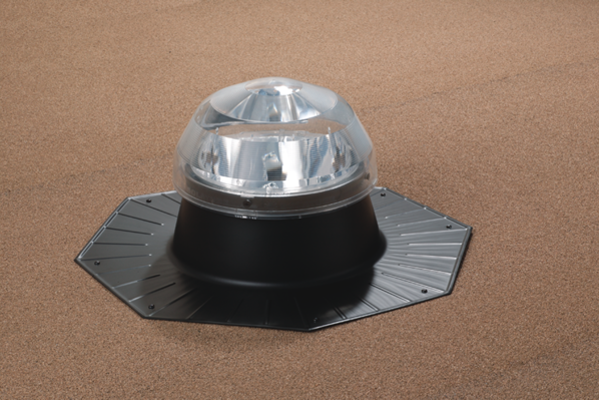 Flat roof dome